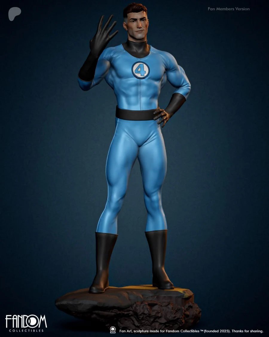 Reed Richards Fantastik Four 3D STL