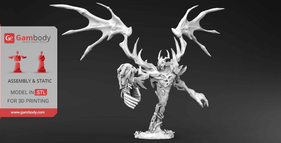 Shadowfiend Dota2 3D STL
