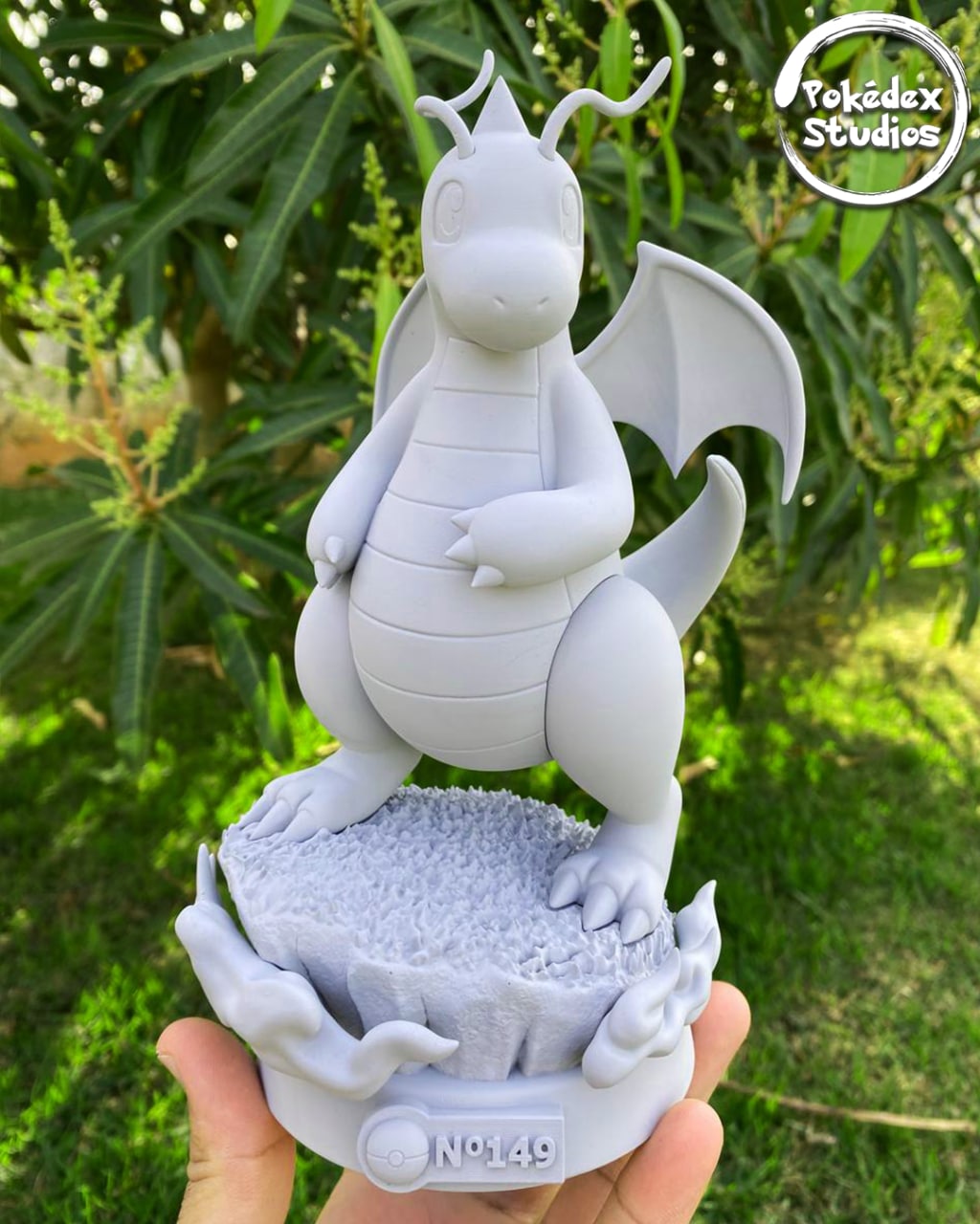 Dragonite Pokemon 149 Pokedex Studios 3D STL