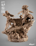 Karayip korsanları Pirates of Caribbean Diorama 3D STL