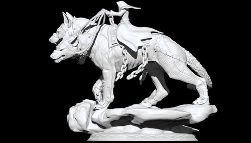 Cerberus Silkroad Online 3D STL