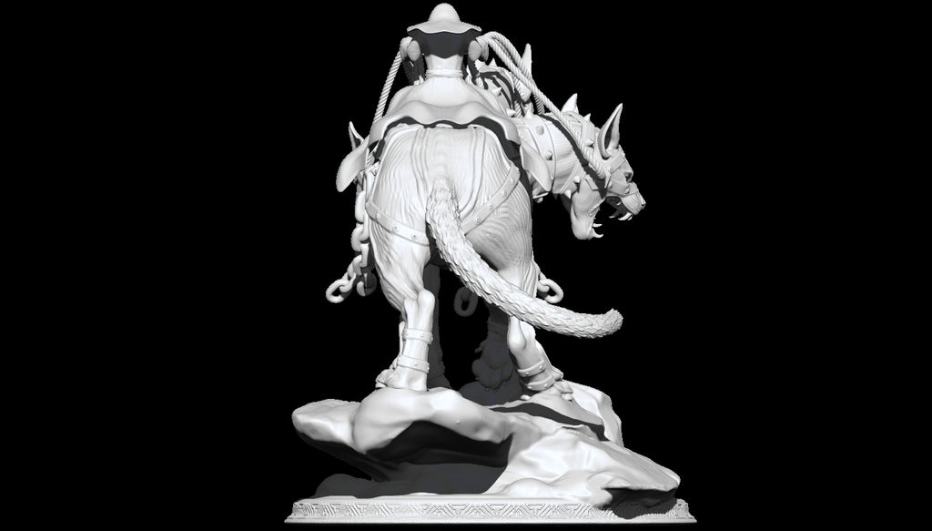 Cerberus Silkroad Online 3D STL