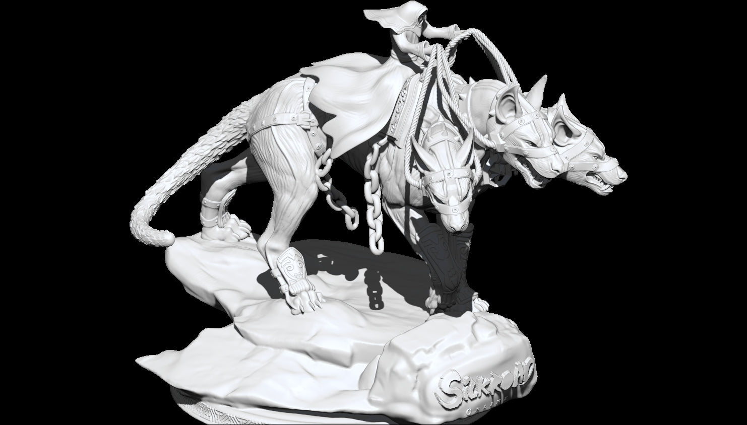 Cerberus Silkroad Online 3D STL