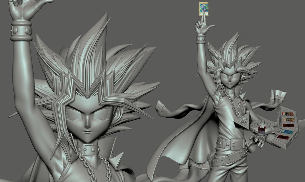 Yugioh Yami Yugi 3D STL