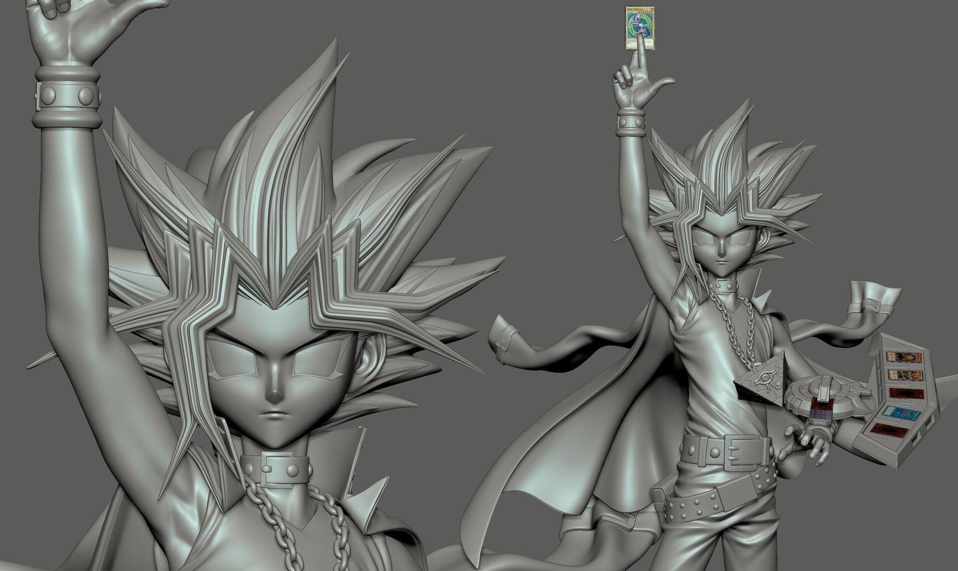 Yugioh Yami Yugi 3D STL