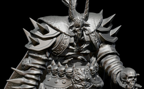 Bone Lord Yarkan Silkroad Online 3D STl