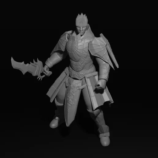 Metin2 Savaşçı zehir kılıcı 3D STL