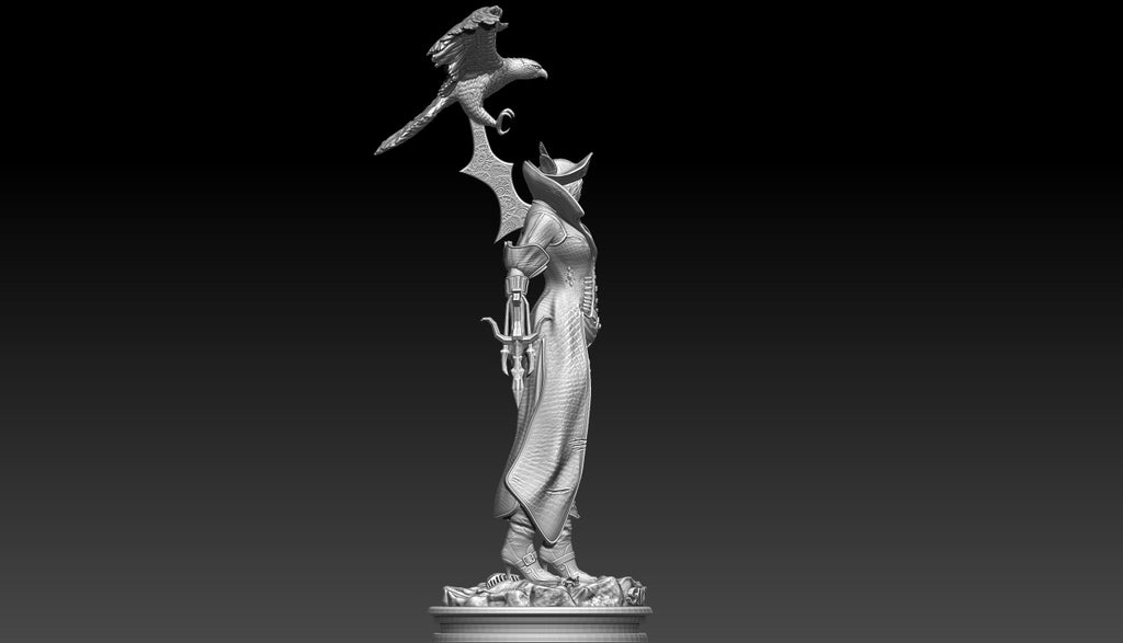 Captain Ivy Silkroad Online 3D STL