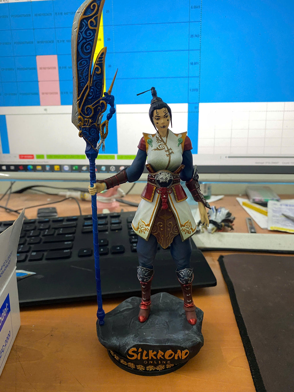 Asian Hunter Female Silkroad Online 3D STL