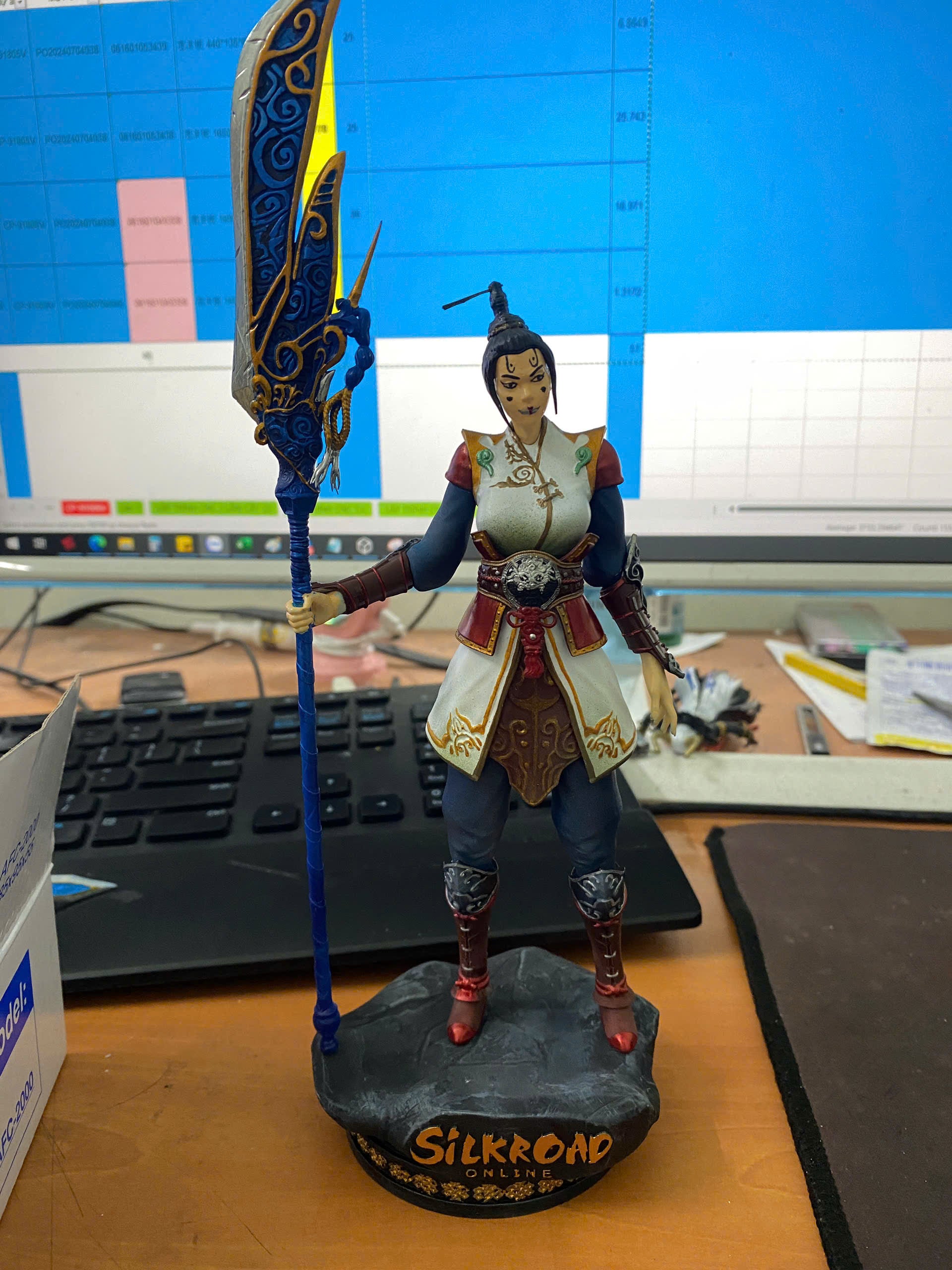 Asian Hunter Female Silkroad Online 3D STL