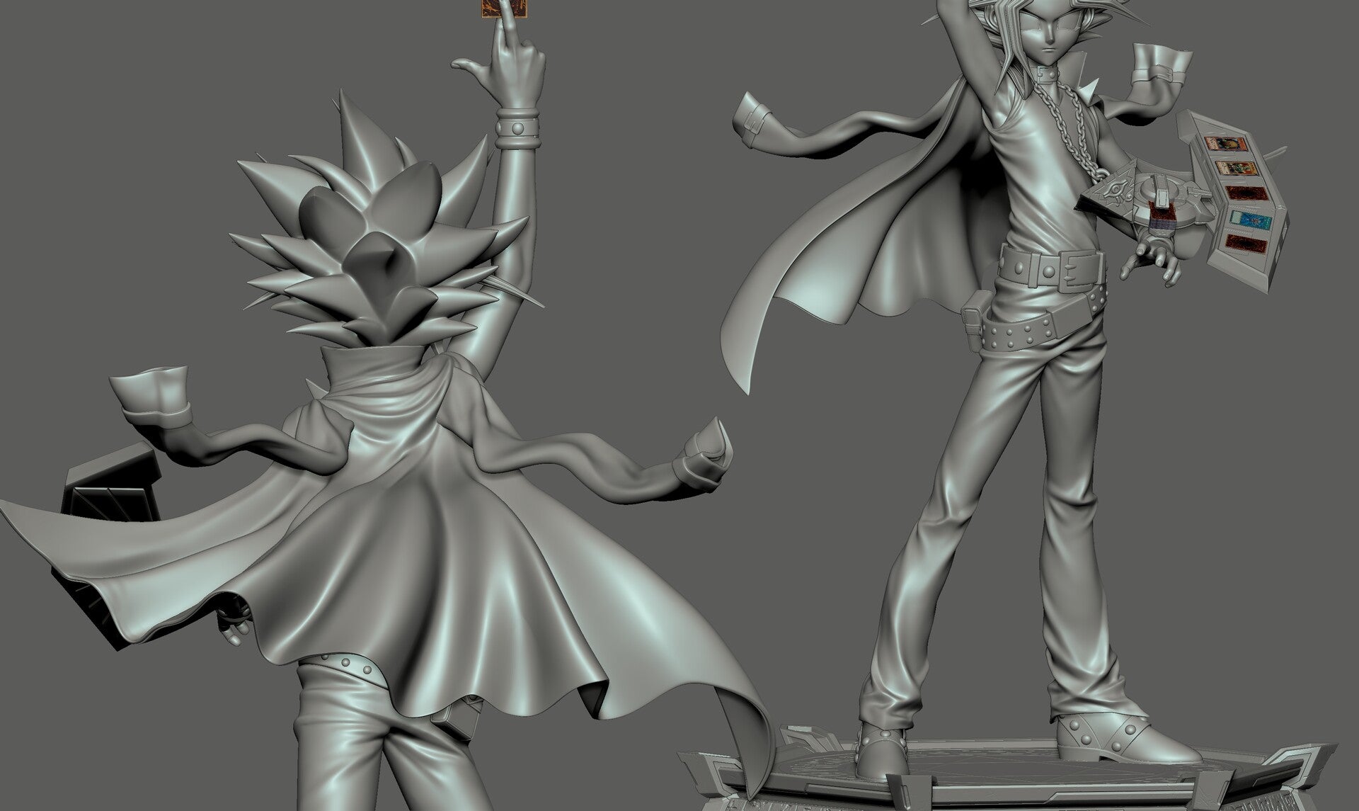 Yugioh Yami Yugi 3D STL