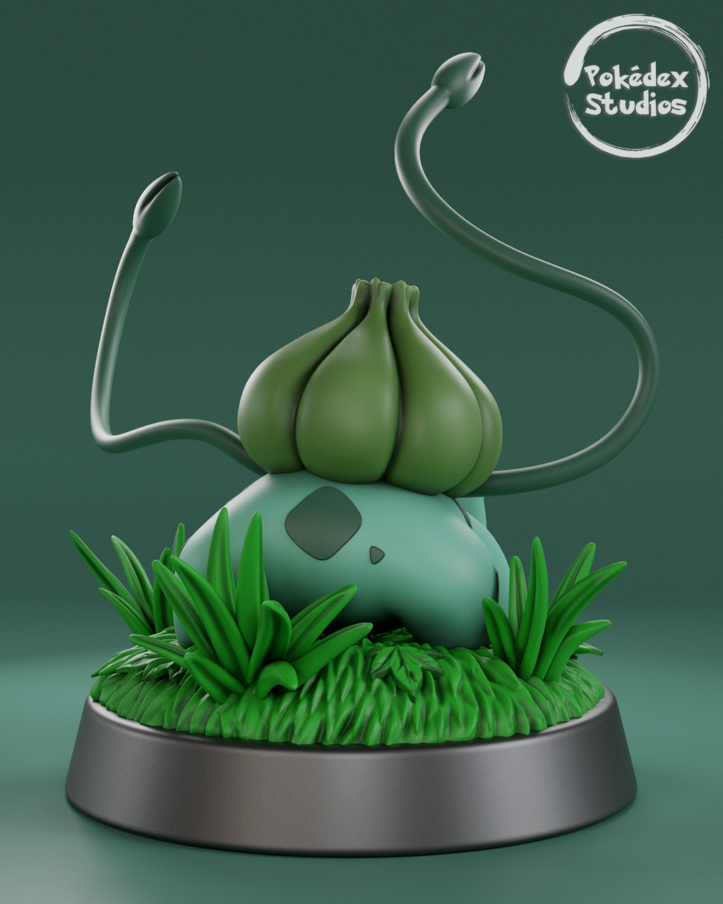 Bulbasaur Pokemon Pokedex 001 3D STL