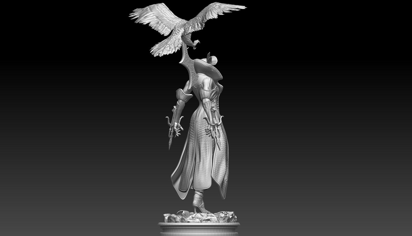 Captain Ivy Silkroad Online 3D STL