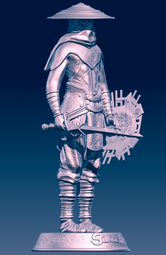 Çin Asian Thief Silkroad Online 3D STL