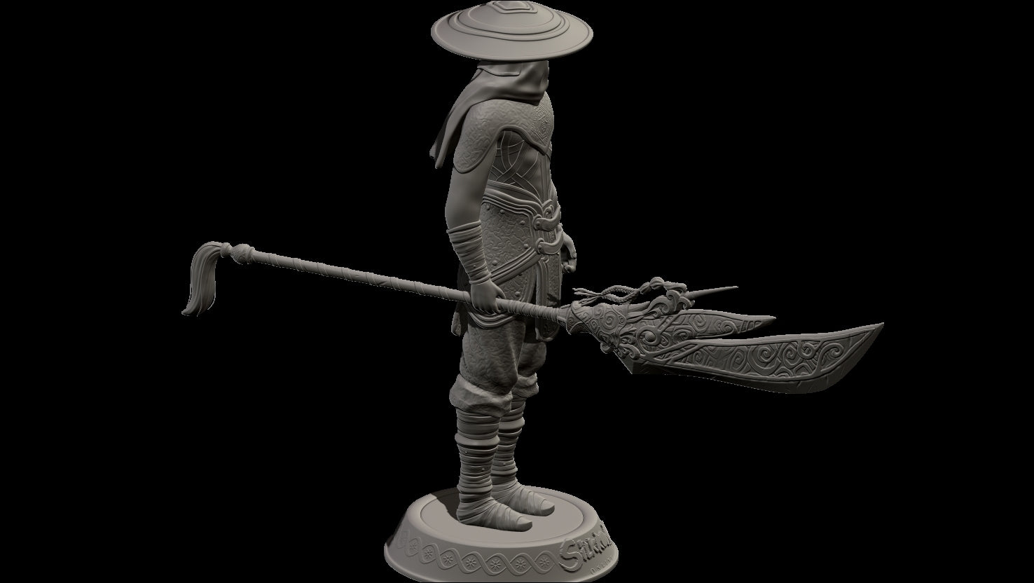 Çin Asian Thief Silkroad Online 3D STL