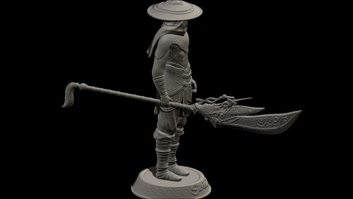 Çin Asian Thief Silkroad Online 3D STL