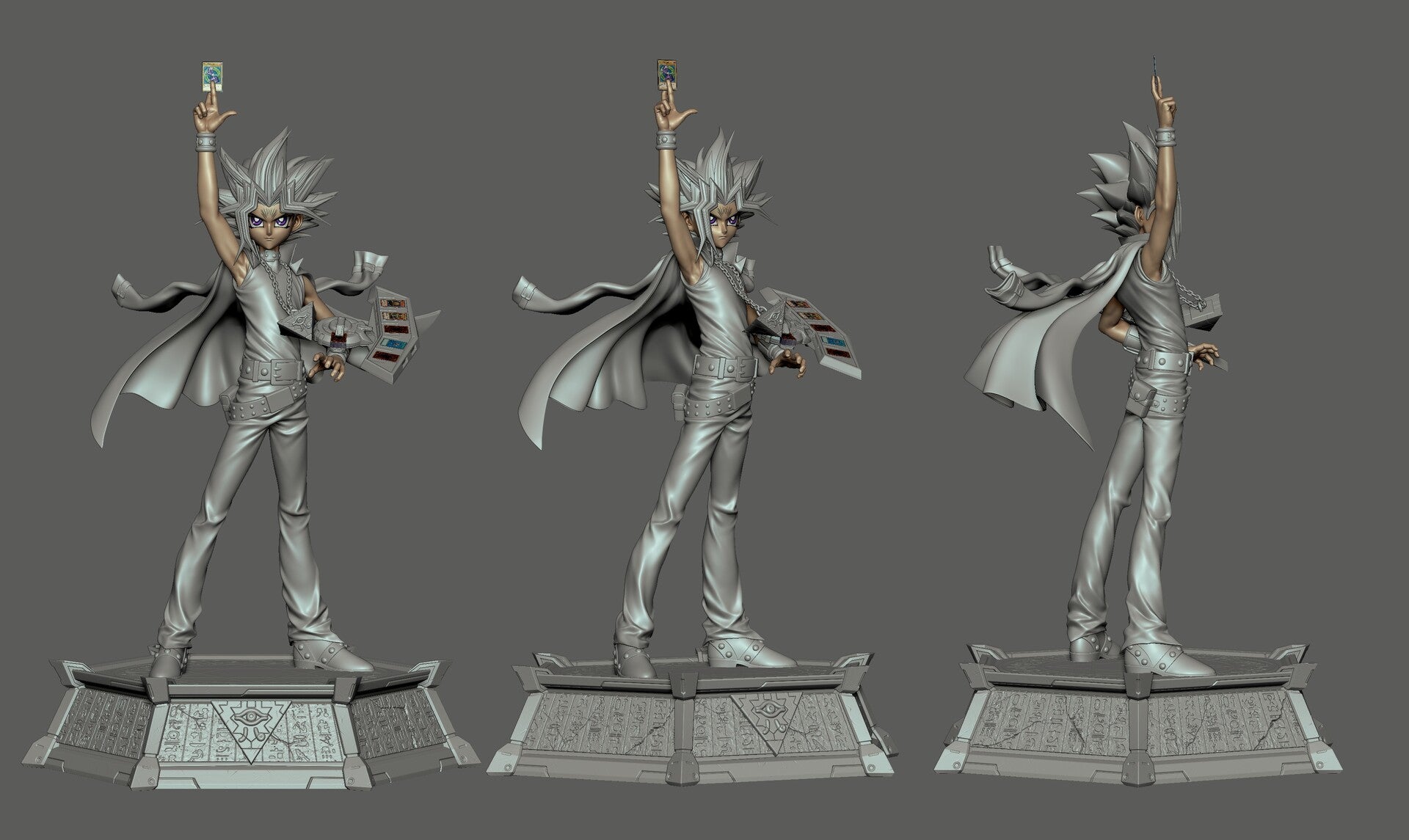 Yugioh Yami Yugi 3D STL