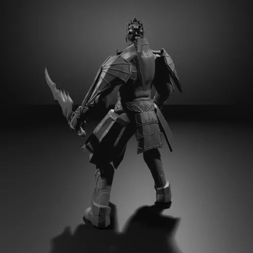 Metin2 Savaşçı zehir kılıcı 3D STL