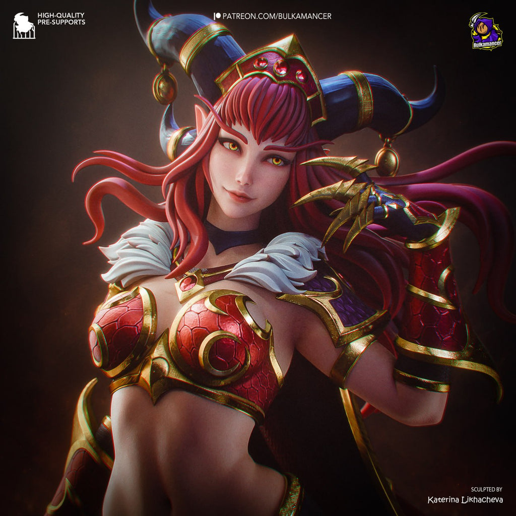 Alexstrazsa Bulkamancer World of Warcraft 3D STL