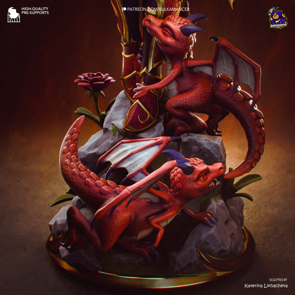 Alexstrazsa Bulkamancer World of Warcraft 3D STL