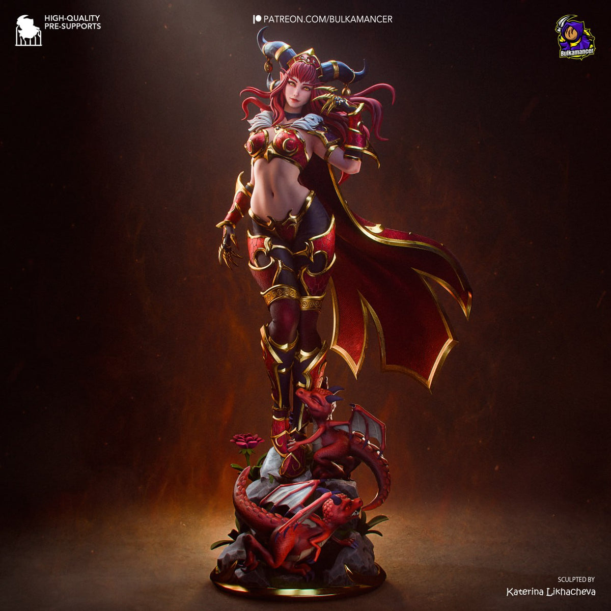 Alexstrazsa Bulkamancer World of Warcraft 3D STL