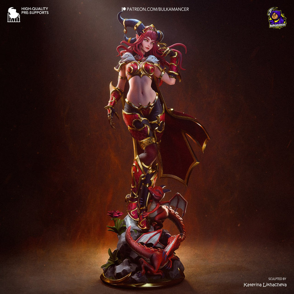 Alexstrazsa Bulkamancer World of Warcraft 3D STL