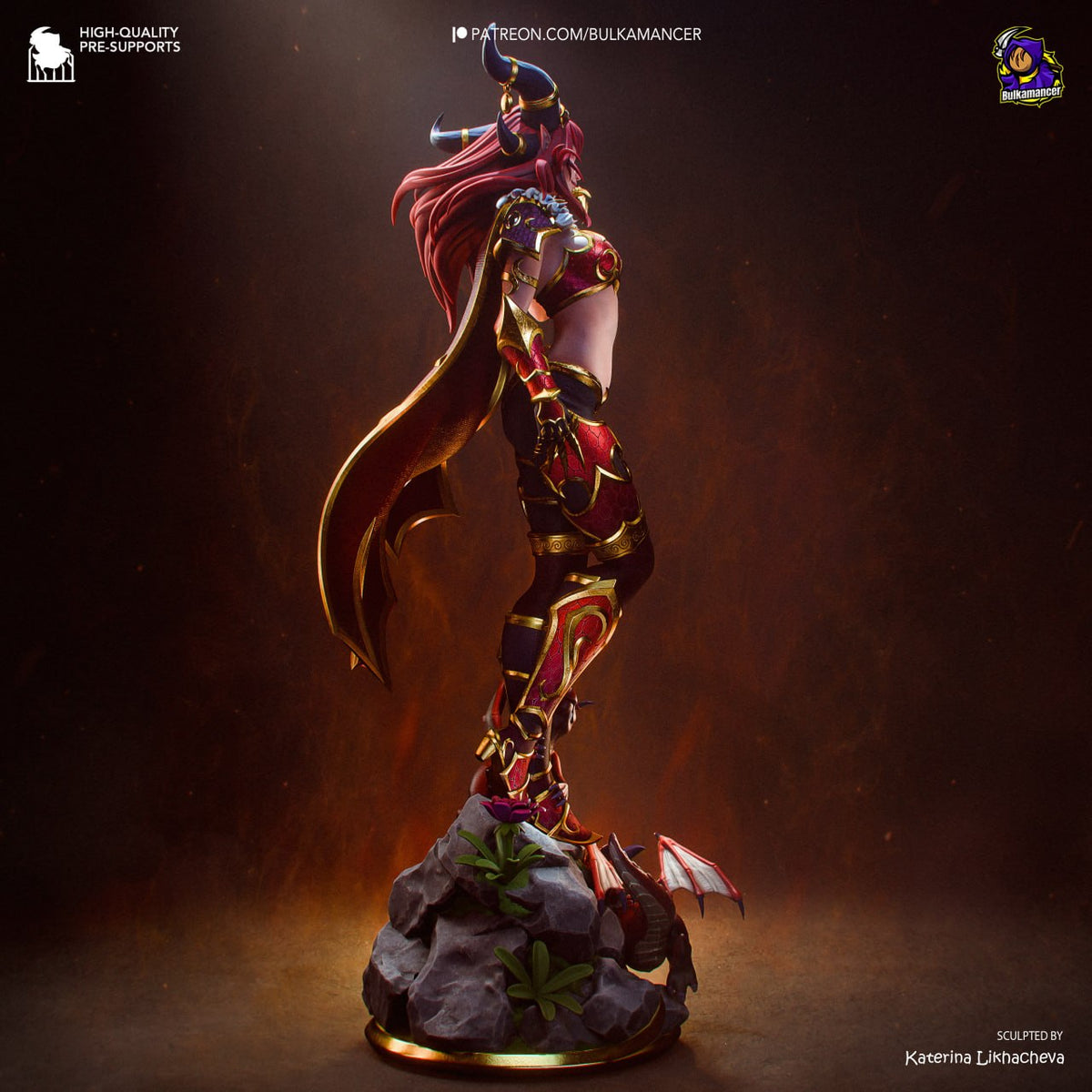 Alexstrazsa Bulkamancer World of Warcraft 3D STL