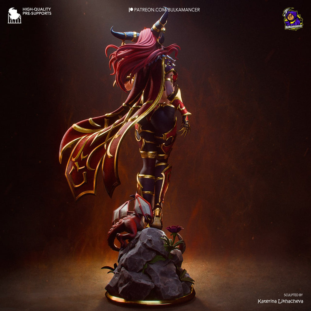 Alexstrazsa Bulkamancer World of Warcraft 3D STL