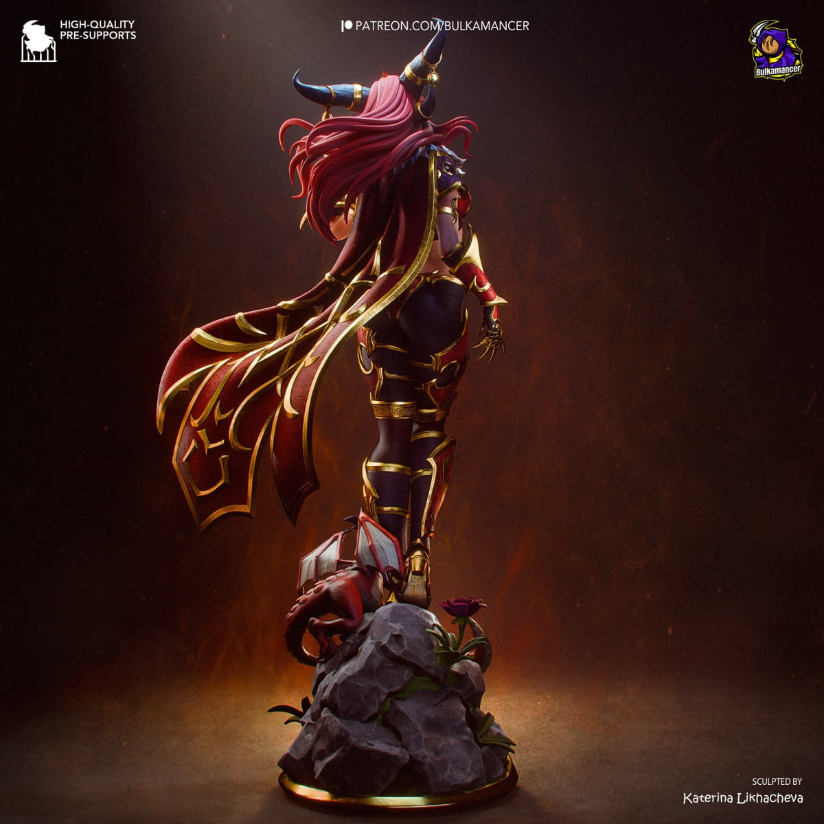 Alexstrazsa Bulkamancer World of Warcraft 3D STL