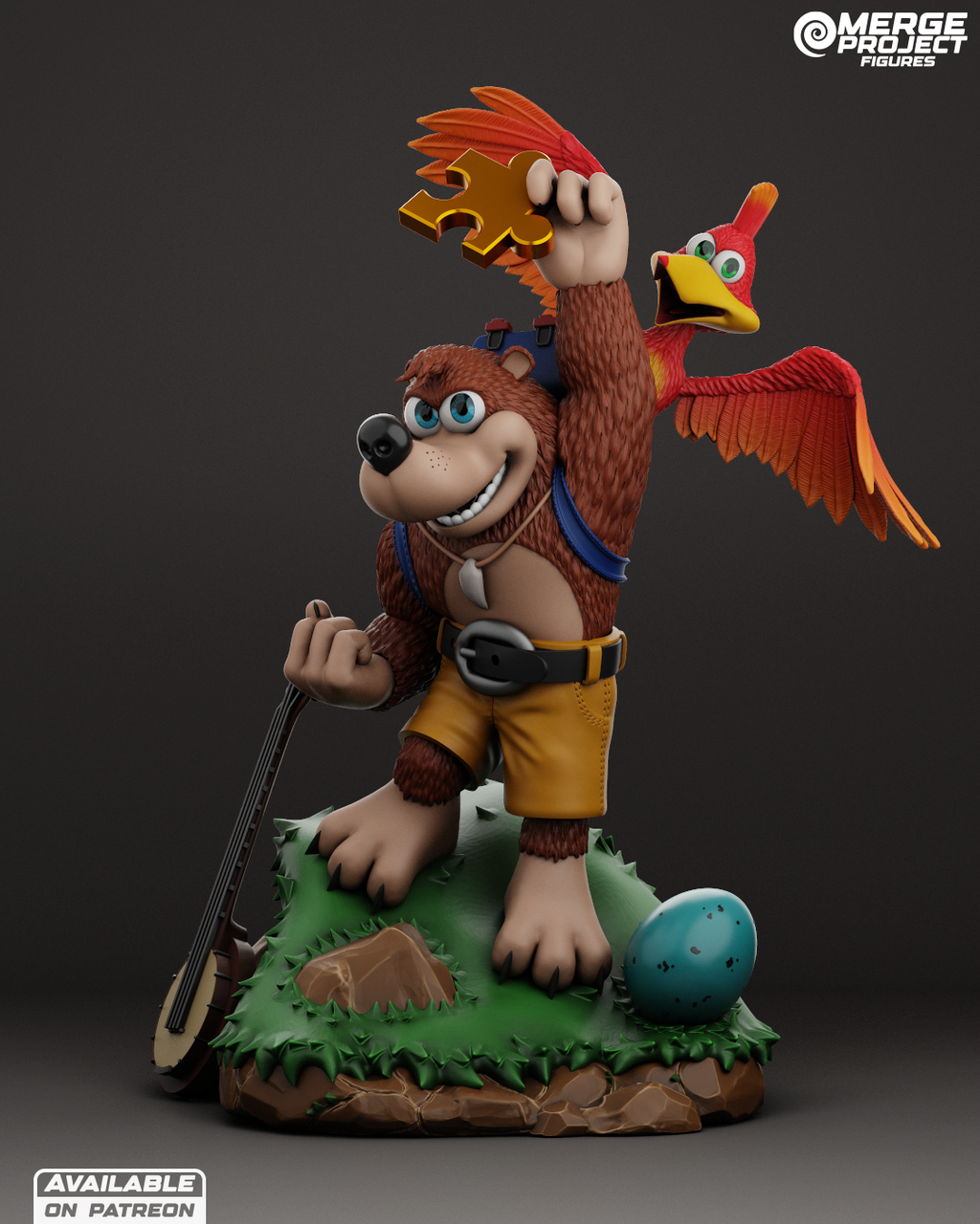 Banjo Kazooie 3D STL