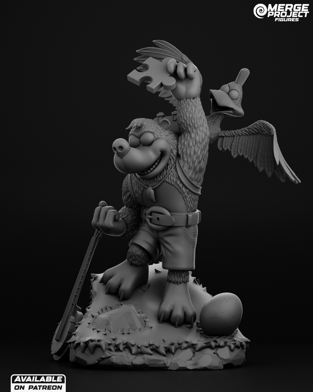 Banjo Kazooie 3D STL