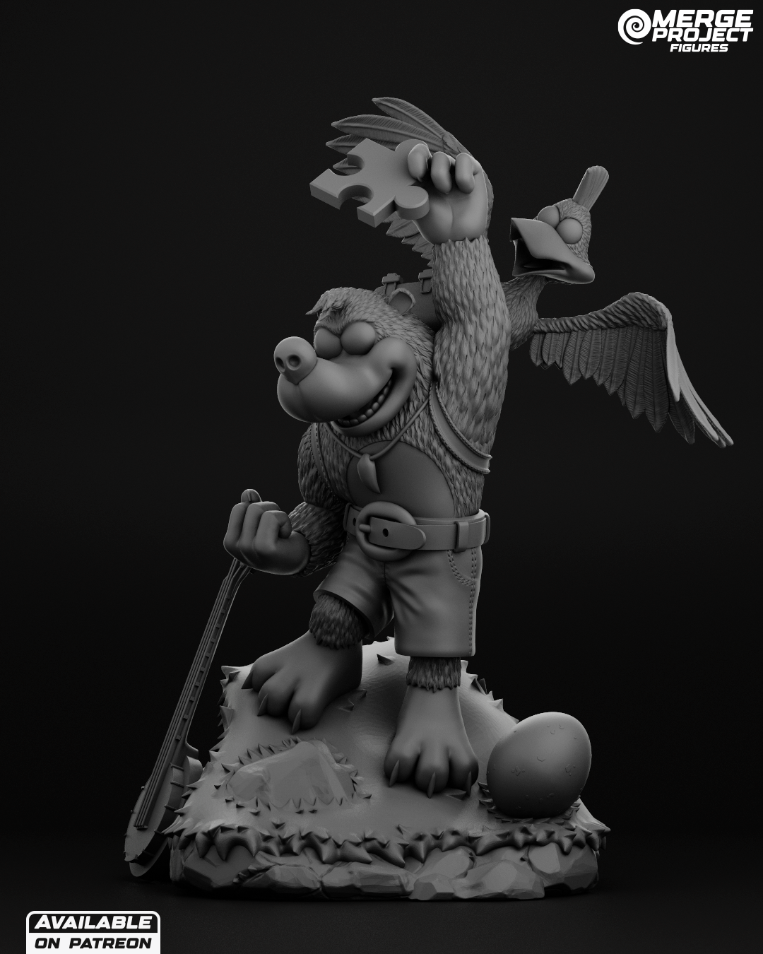 Banjo Kazooie 3D STL