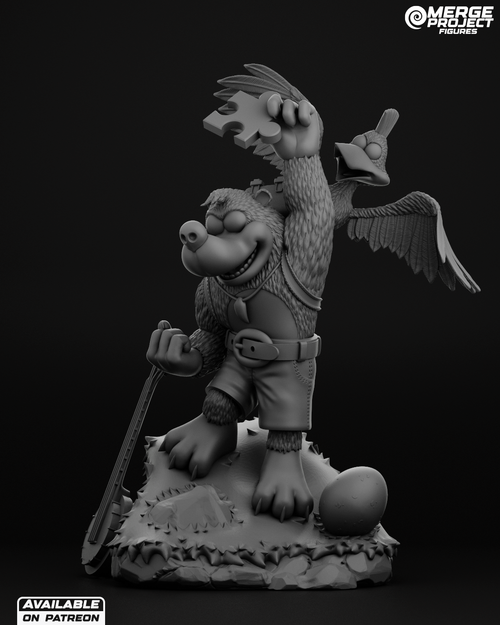 Banjo Kazooie 3D STL