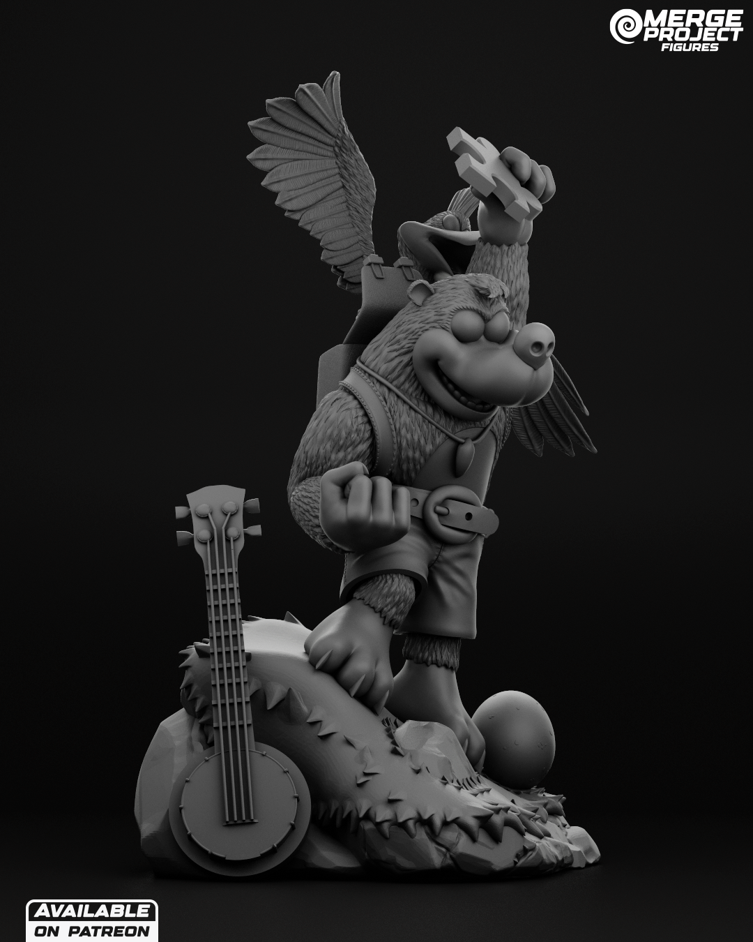 Banjo Kazooie 3D STL