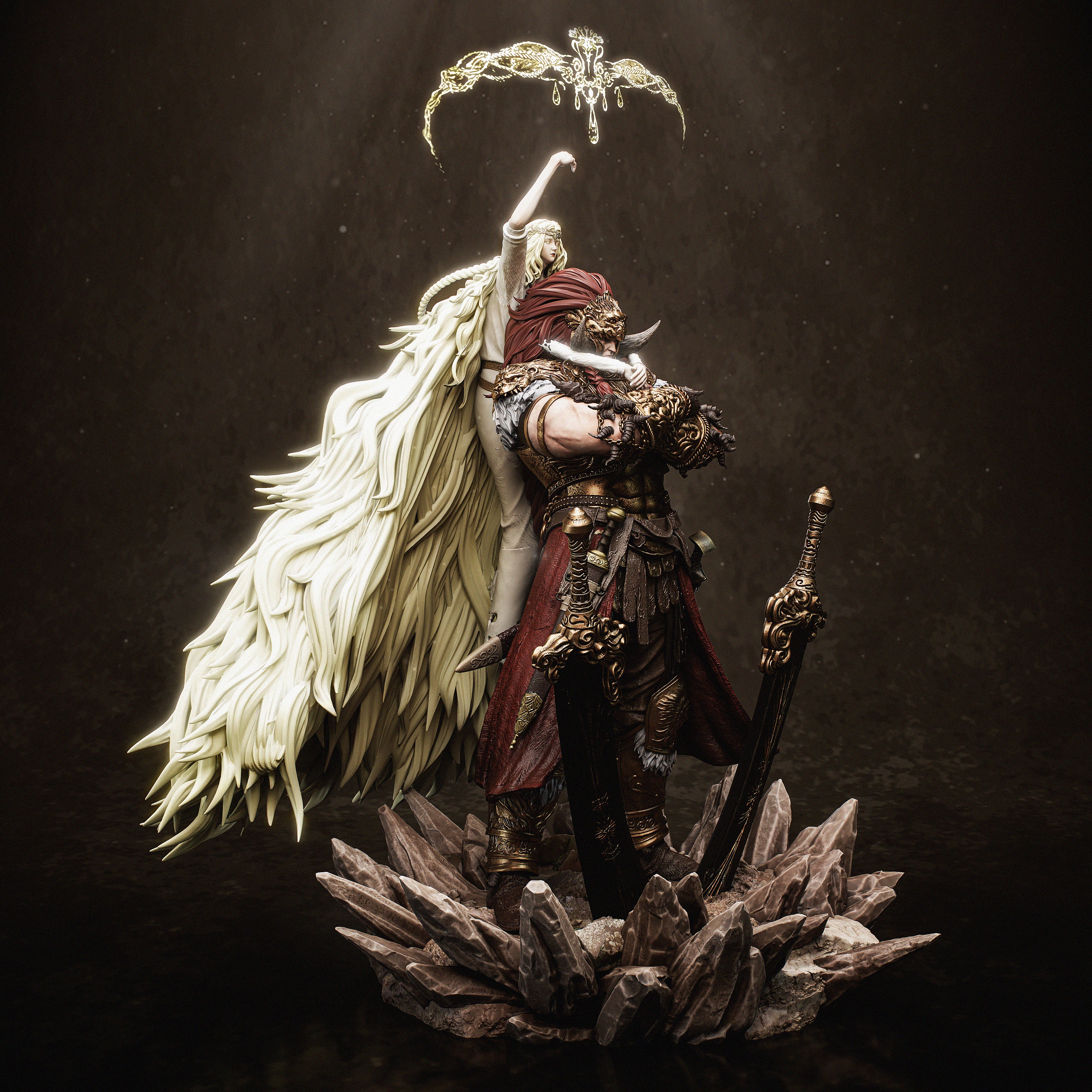 Elden Ring Radahn Miquella 3D STL