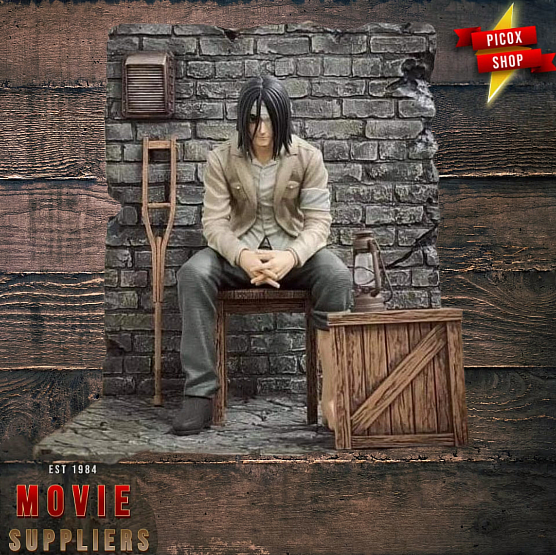 Eren Long Hair Attack on Titan 3D STL
