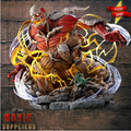 Armored titan and Colossal Attack on Titan 3D STL
