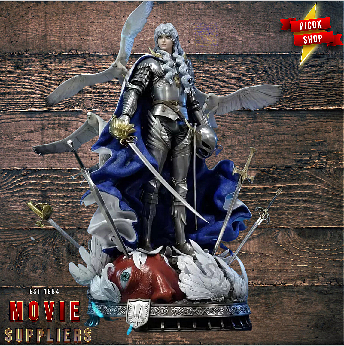 Griffith the White Hawk Bersek 3D STL