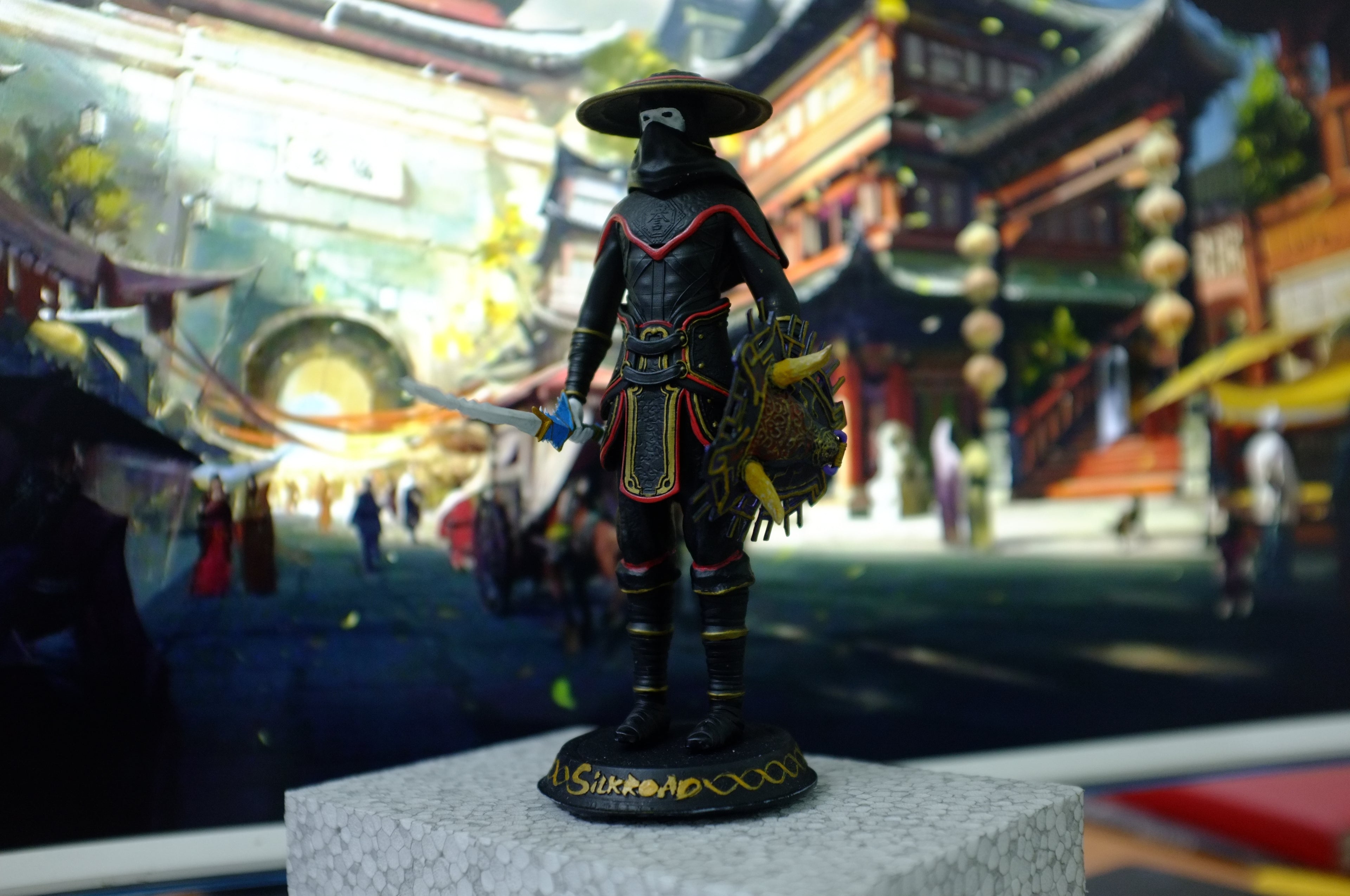 Çin Asian Thief Silkroad Online 3D STL