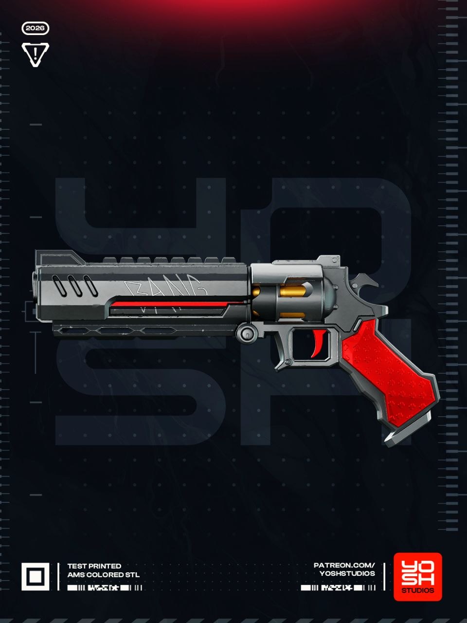 Deadpool Rivals Weapons Silah 3D STL