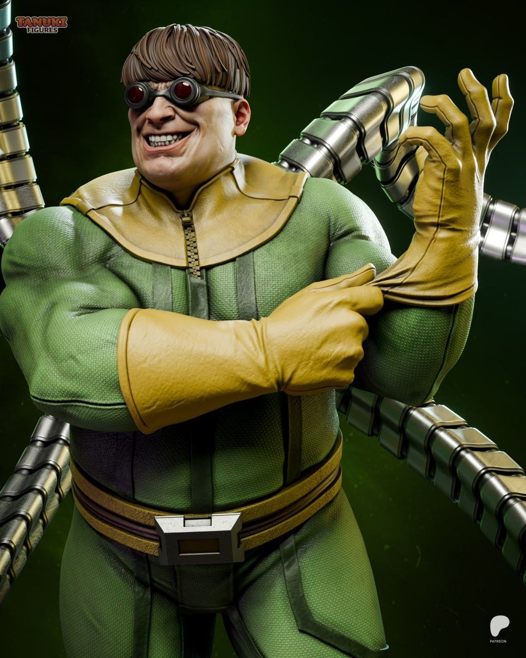 Dr Octopus Spiderman Marvel VSE Tanuki 3D STL