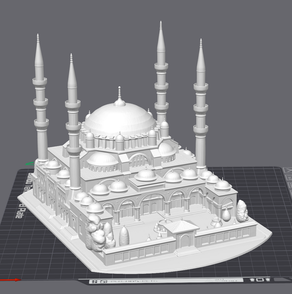 Selimiye Camii 3D Model STL