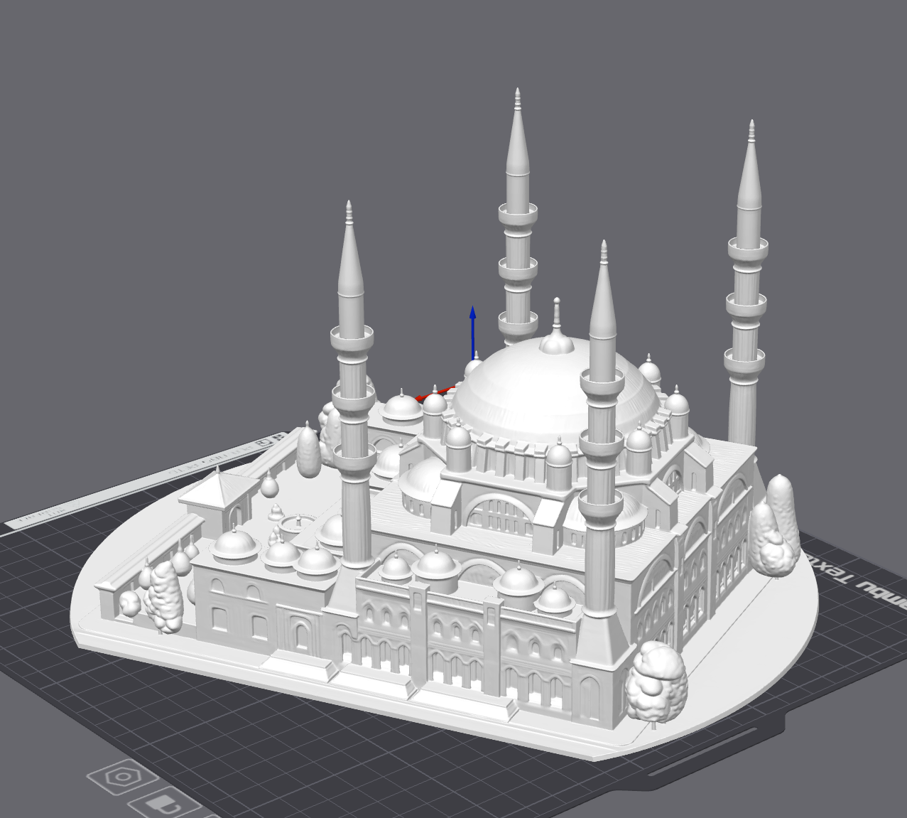 Selimiye Camii 3D Model STL