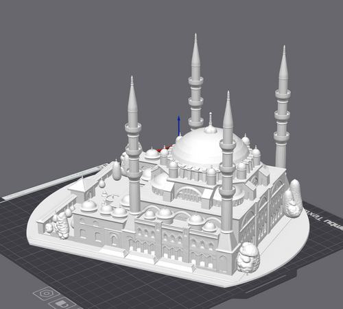 Selimiye Camii 3D Model STL