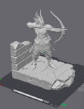 Gryphon armor Okcu Knight online 3D STL