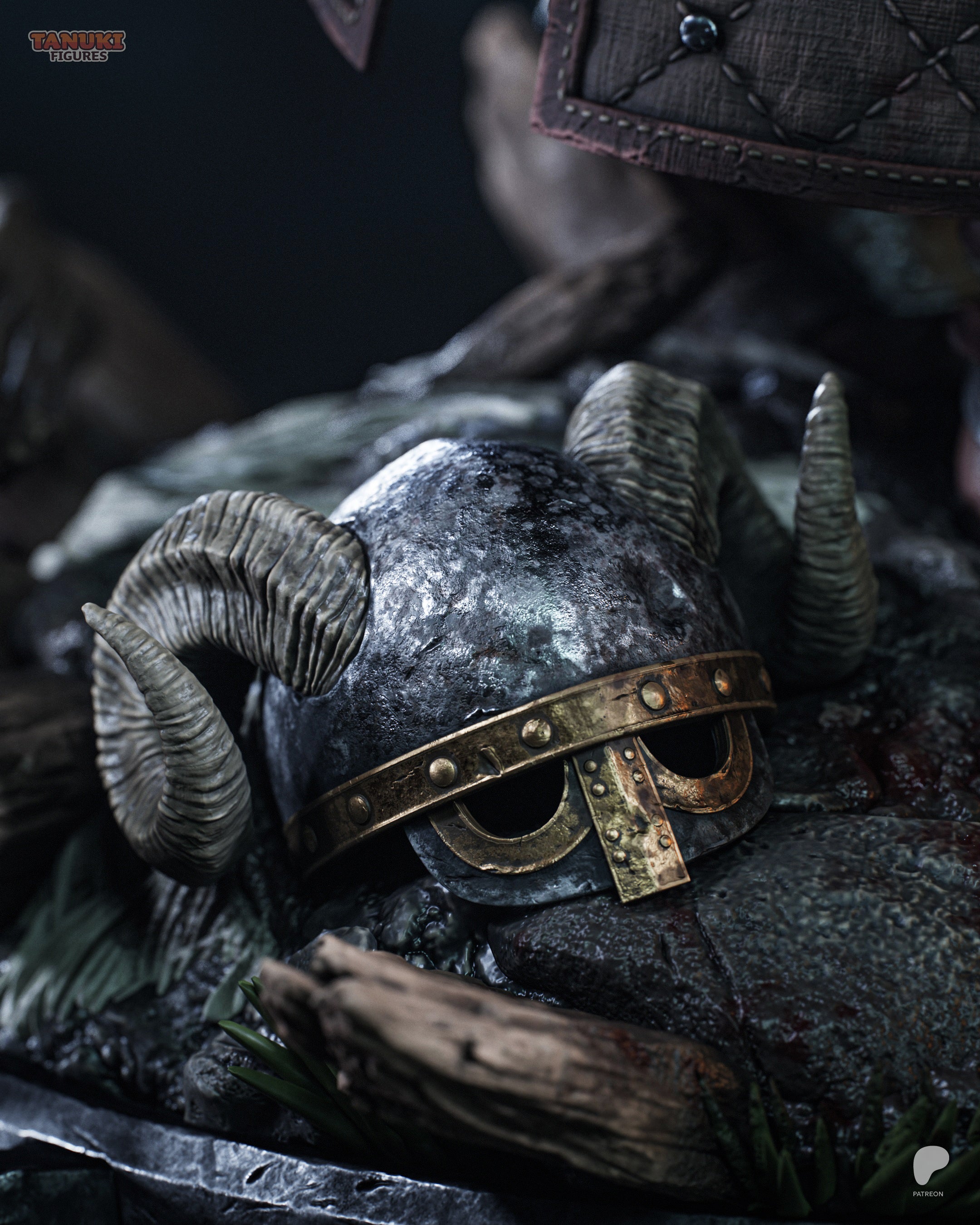 Geralt of Rivia Witcher3 Tanuki Monster 3D STL