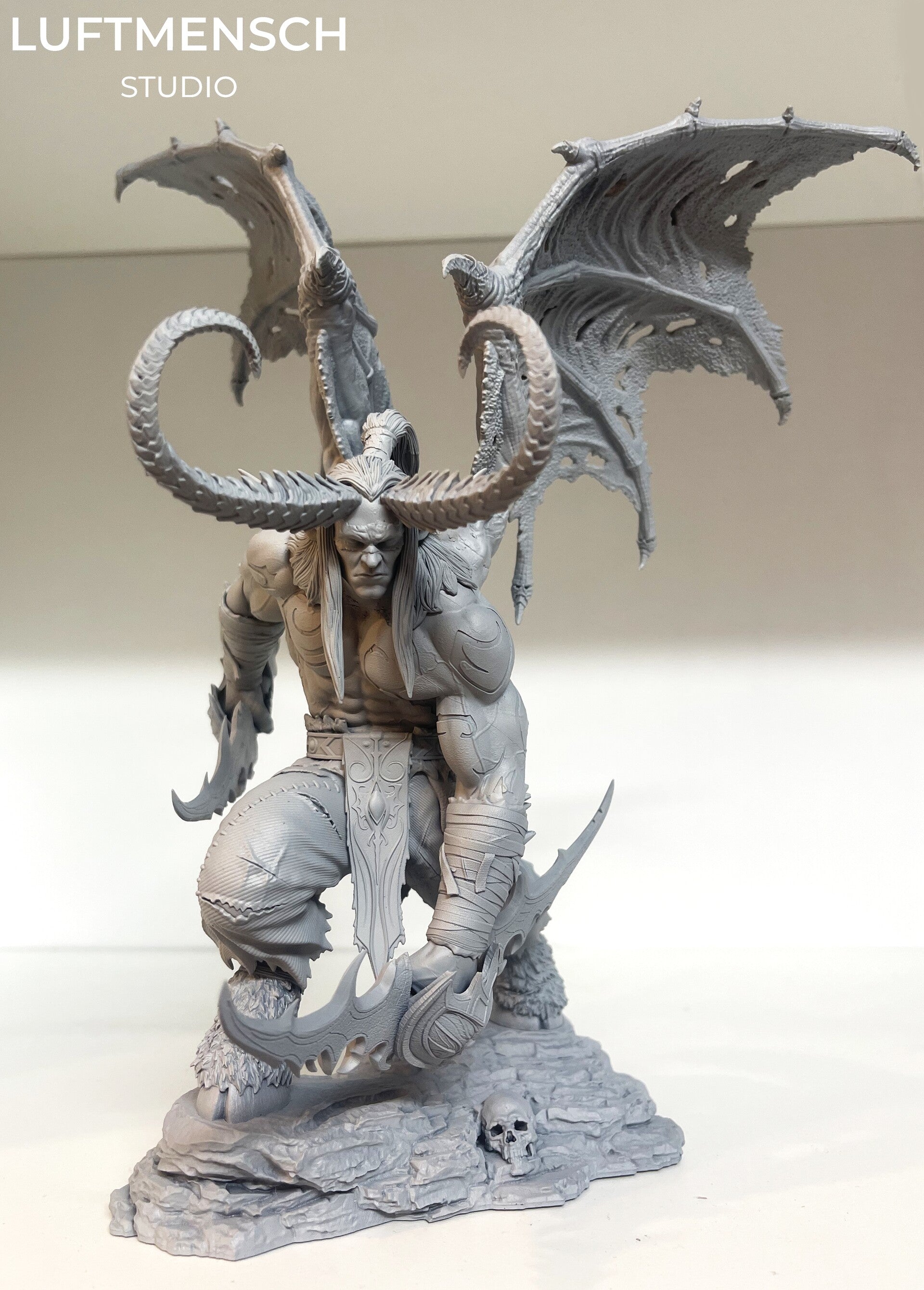İllidan Stormrage World of Warcraft WoW Luftmensch 3D STL