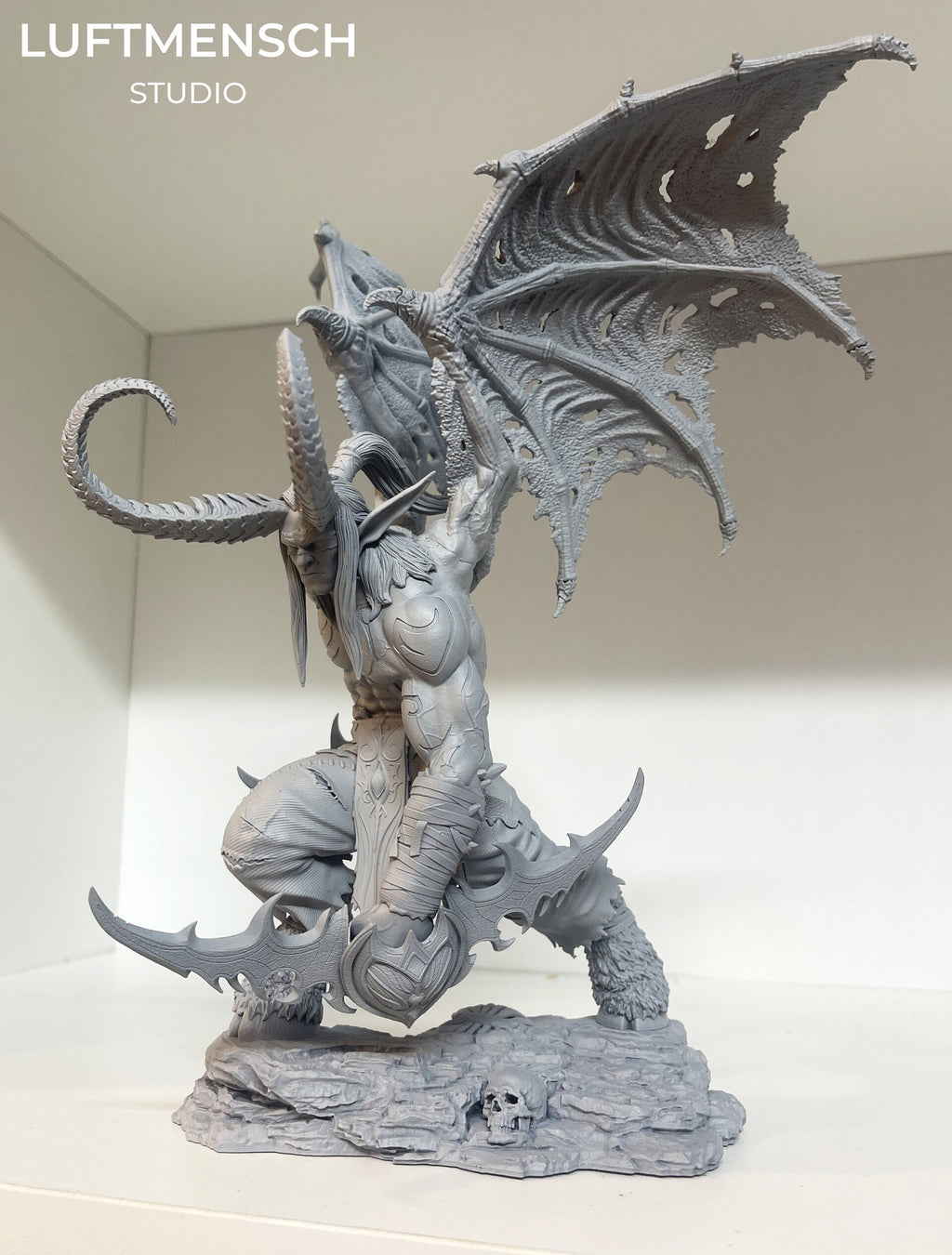 İllidan Stormrage World of Warcraft WoW Luftmensch 3D STL