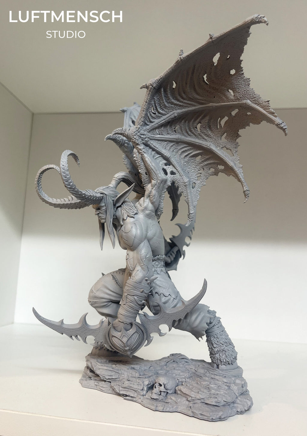 İllidan Stormrage World of Warcraft WoW Luftmensch 3D STL