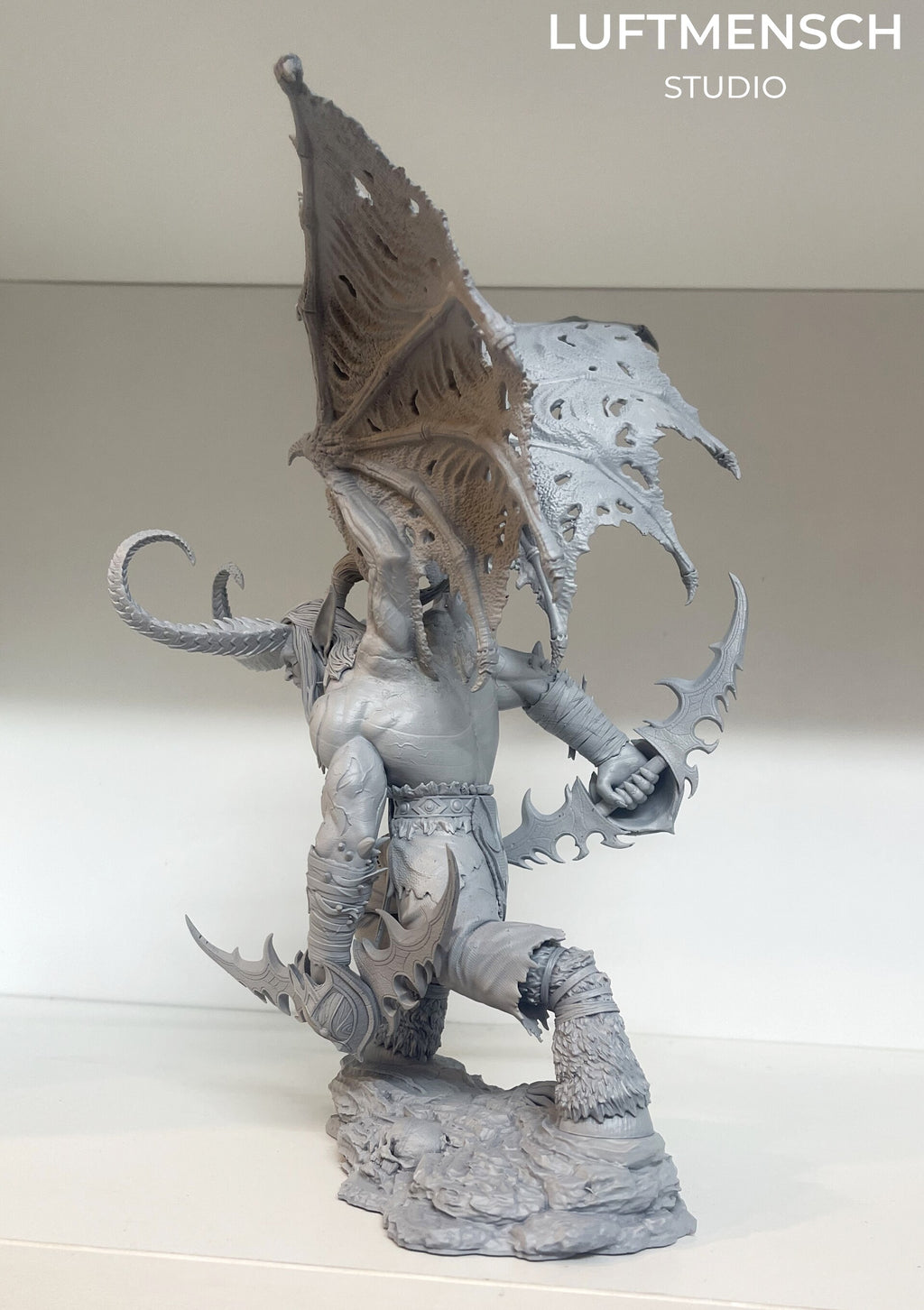 İllidan Stormrage World of Warcraft WoW Luftmensch 3D STL